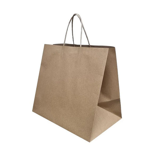 Uber style brown paper bag