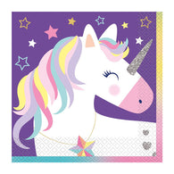 Unicorn Napkins 16pk | The French Kitchen Castle Hill