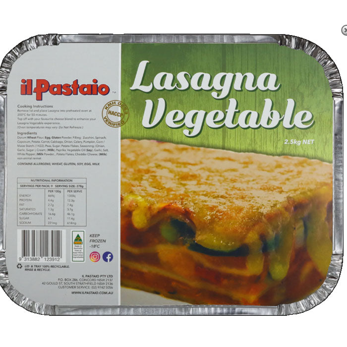 il Pastaio Vegetable Lasagna