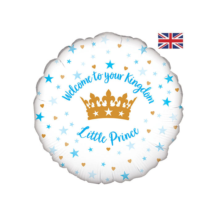 Welcome to your Kingdom Foil Balloon 45cm