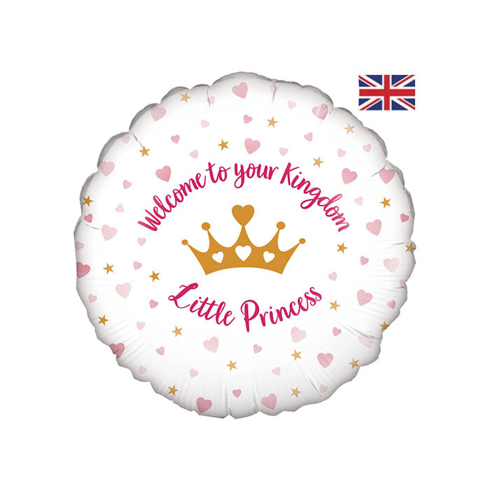 Welcome to your Kingdom Foil Balloon 45cm