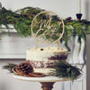 Wooden 'Merry Christmas' Cake Topper | Assorted Design