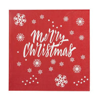 Merry Christmas napkins | The French Kitchen Castle Hill