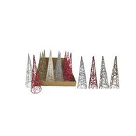 Gold/Silver Glitter Christmas Trees