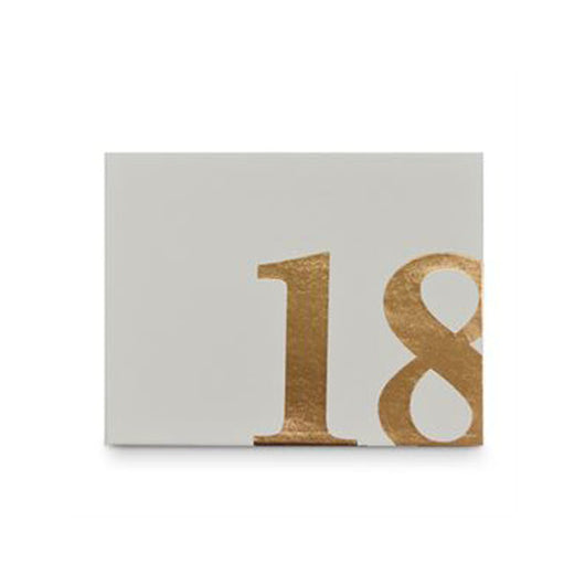 Rose Gold Guest Books | Jumbo Numbers