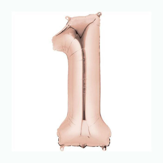 Jumbo Rose Gold Foil 1 Balloon