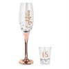 Champagne & Shot Glass Set | Rose Gold