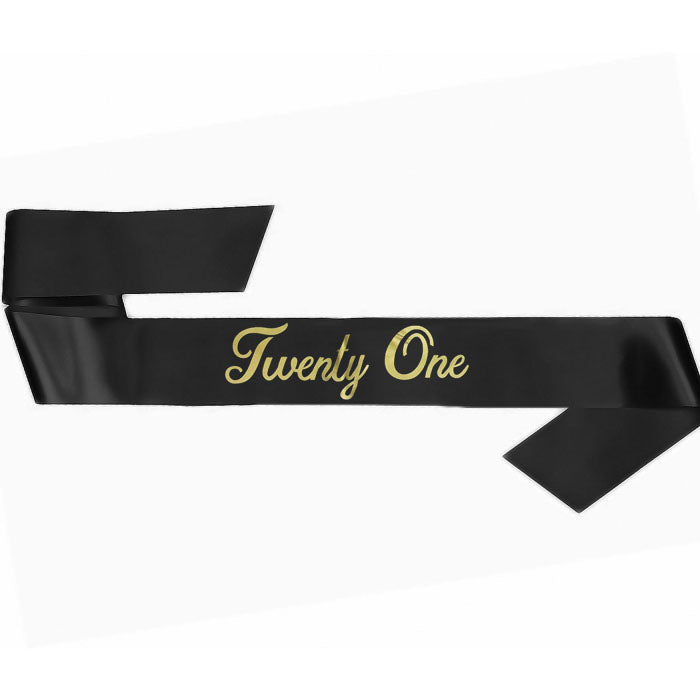 Birthday Sashes Eighteen & Twenty One | The French Kitchen Castle Hill