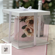 Clear Cake box | The French Kitchen Castle Hill