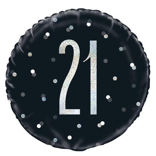 21st foil balloon | The French Kitchen Castle Hill