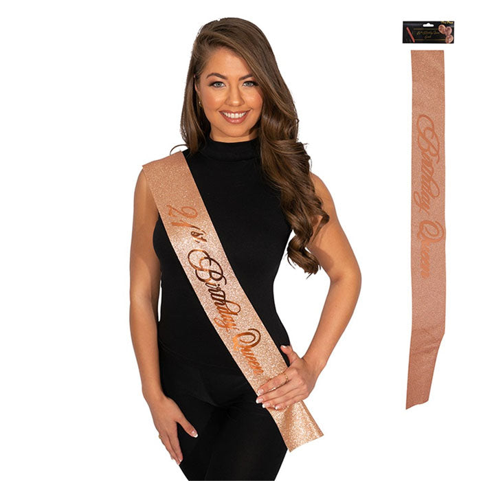 Birthday Sash Eighteen & Twenty One | The French Kitchen Castle Hill