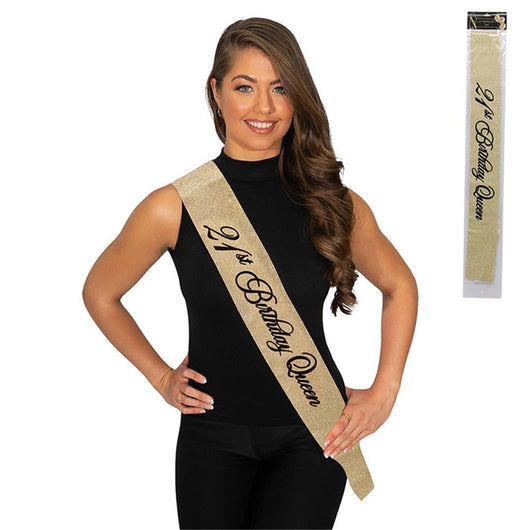 Birthday Sash Eighteen & Twenty One | The French Kitchen Castle Hill
