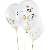 Confetti Balloons 30cm- 3pk