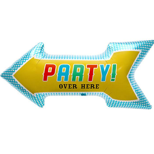 Party Arrow | Super Shape Foil Balloon