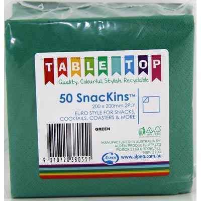 Alpen Quality 2ply 50pk Cocktail Napkins | The French Kitchen Castle Hill 