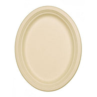 ECO Occasions Oval Plate | Natural kraft paper plate | The French Kitchen Castle Hill