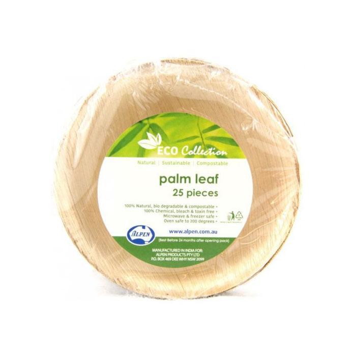 Palm Leaf 7" Round Alpen Plate | The French Kitchen Castle Hill 