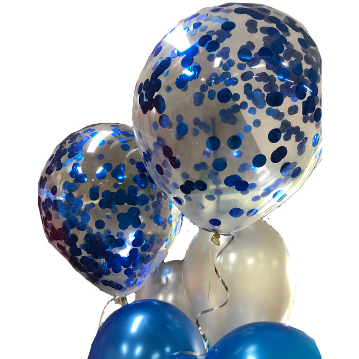 Confetti Balloon Inflation with Helium