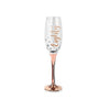 Champagne Age Glasses | Rose Gold