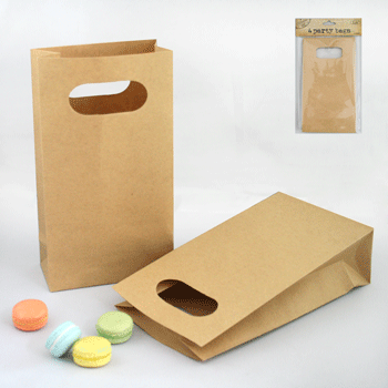 Kraft Party Bag |  4 Pack