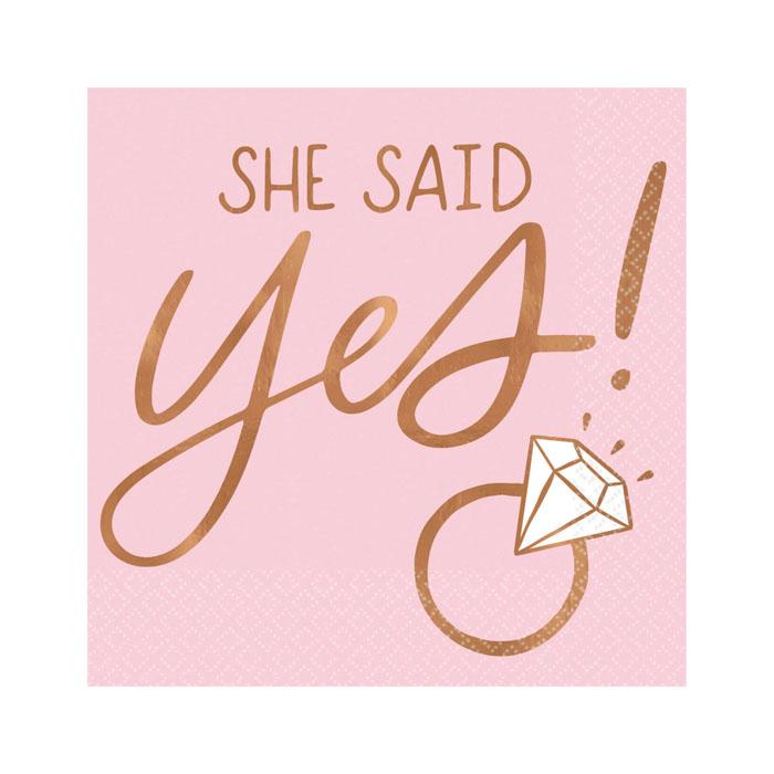 Bridal Shower | Blush Diamond | Napkins