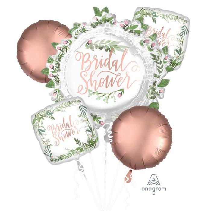 Bridal Shower Bouquet | Foil Balloon Set