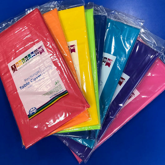 Coloured Plastic Table Covers | The French Kitchen Castle Hill 