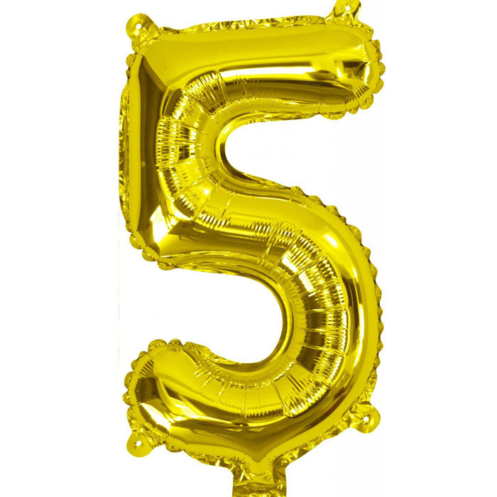 Air Filled Foil 5 Balloon Rose Gold 35cm | The French Kitchen Castle Hill