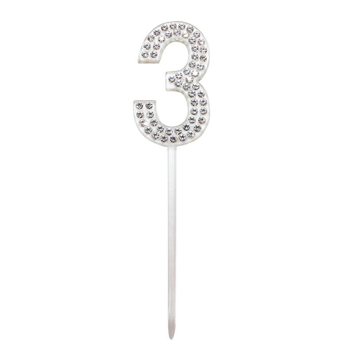 Diamante Numbers | Cake Toppers | 0-9