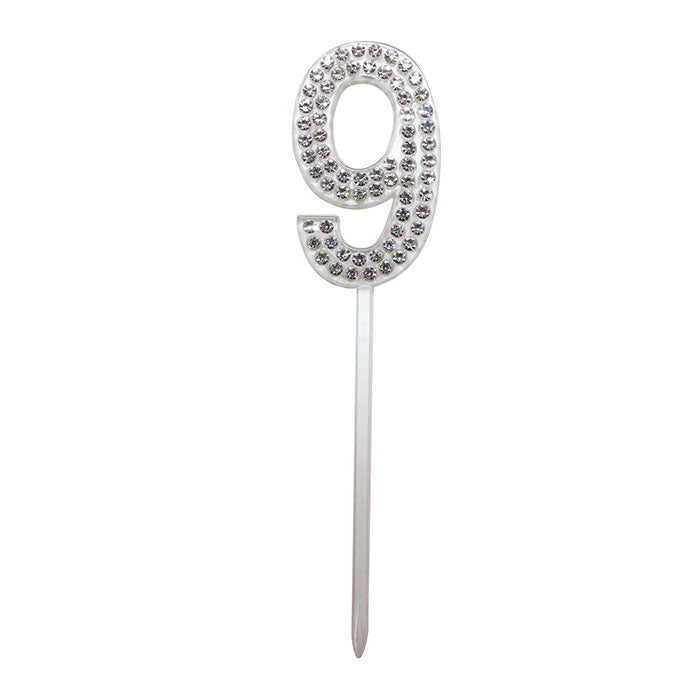 Diamante Numbers | Cake Toppers | 0-9