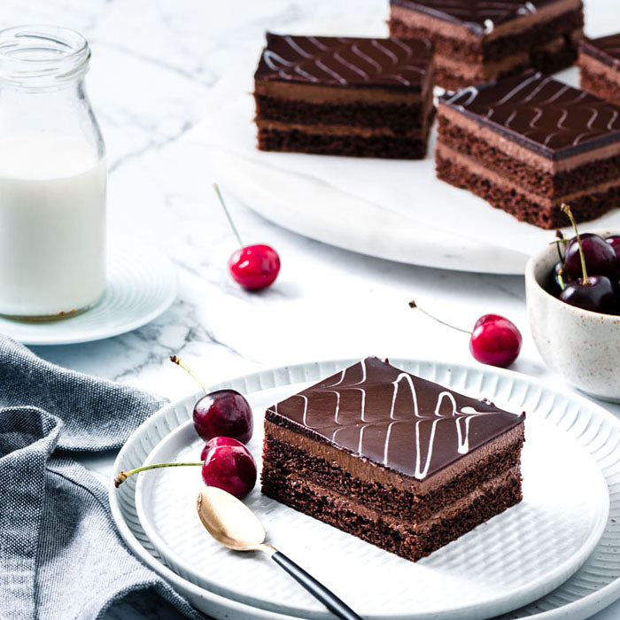 Becky's Kitchen's Swiss Chocolate Cake 🍰🍫🤤 Soo yum!! #beckyskitchen... |  TikTok