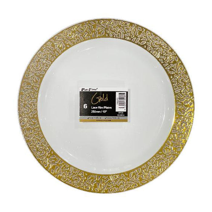 Gold Reusable Plates | The French Kitchen Castle Hill