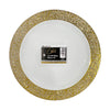 Gold Reusable Plates | 10" Round