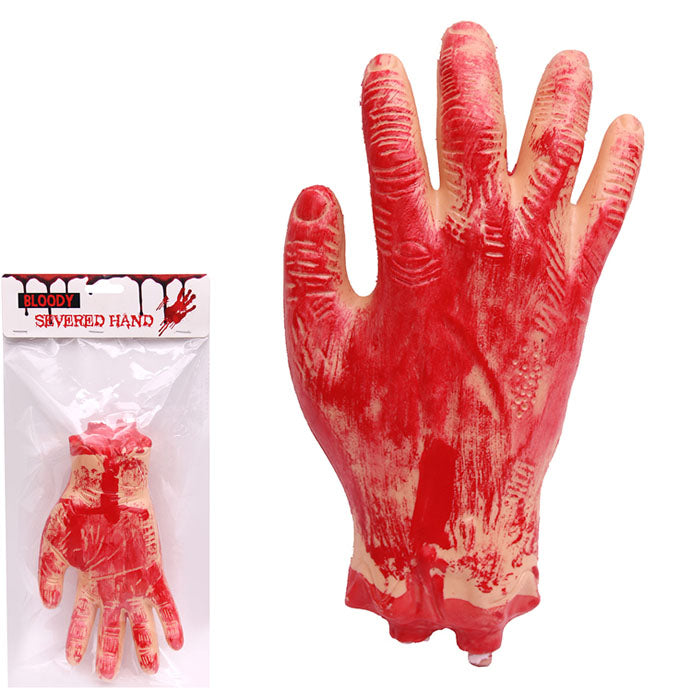 Severed hand outlet dog toy