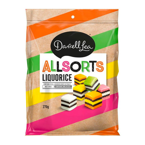 Darrell Lea Liquorice Allsorts 270g | The French Kitchen