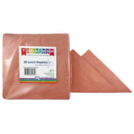 Lunch Napkin Metallic Rose Gold | The French Kitchen Castle Hill 