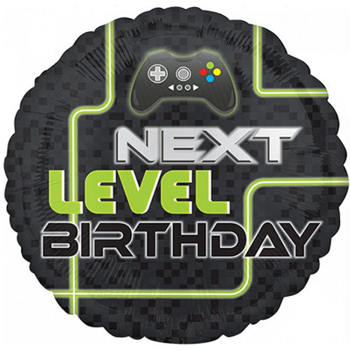 Next Level Birthday | 17" Foil Balloon