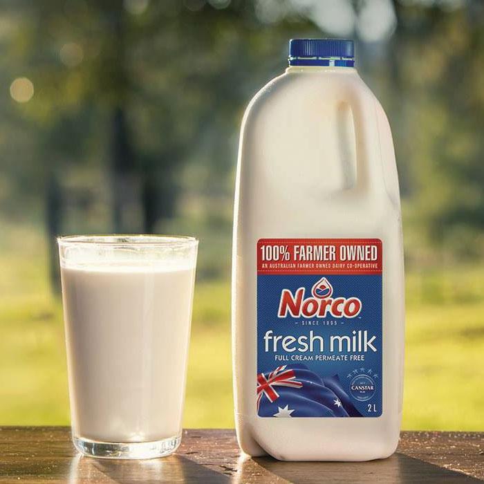 Milk Full Cream 2 lt