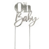 Cake Toppers Metal | Oh Baby