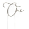 Cake Toppers Metal | One
