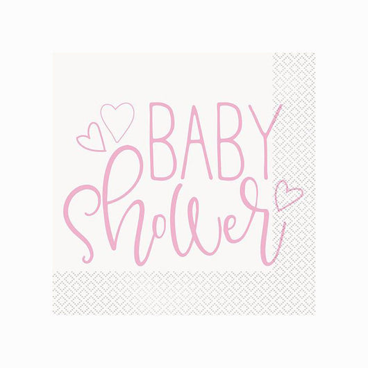 Baby Shower | It's a Girl | Napkins
