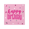 Happy Birthday | Special Foil Lunch Napkins