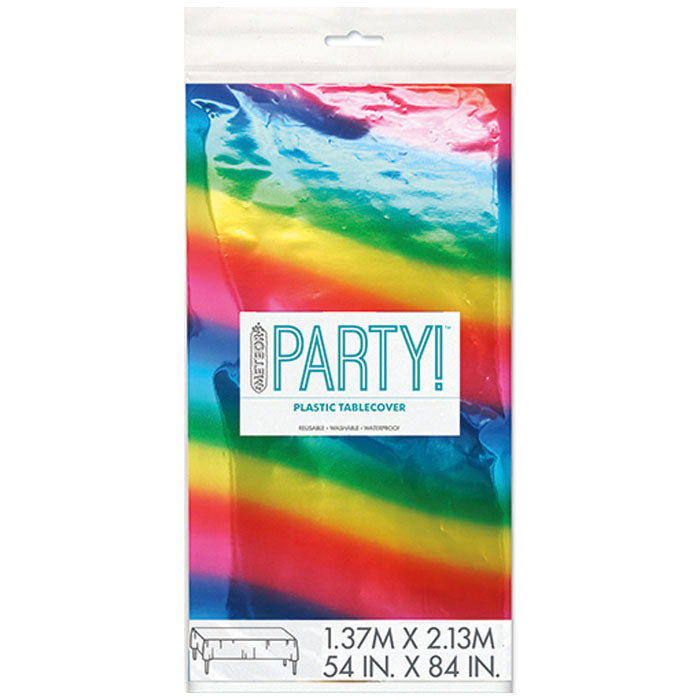 Rainbow Metallic | Table Cover