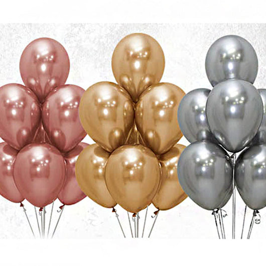 Reflex Balloons | Rose Gold | 30cm | 50 pack