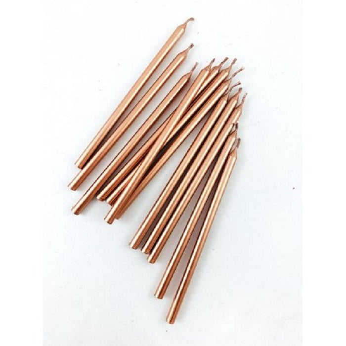 Slimline Candles | Rose Gold