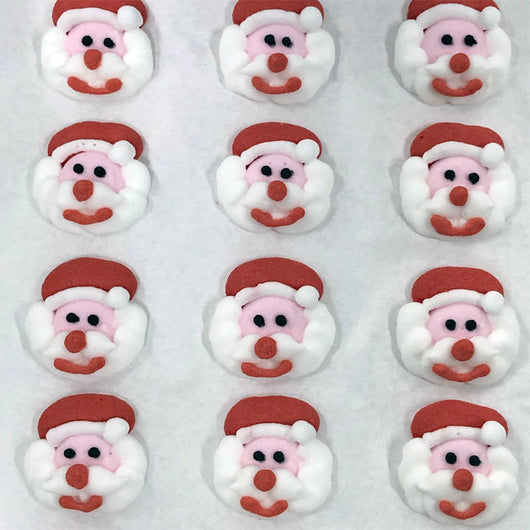 Santa Faces  | Cake toppers