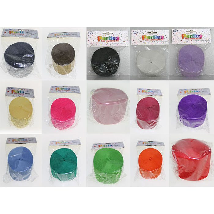 Crepe Streamer 30m