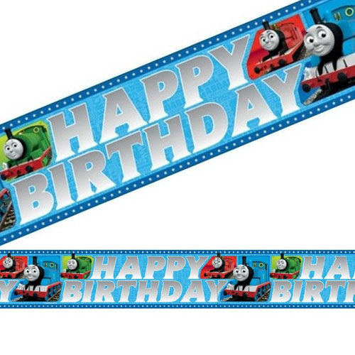 Thomas The Tank Engine | Happy Birthday Banner 1.8m