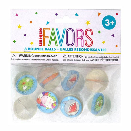 Animal Bouncy Balls | 8 pack