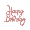 Acrylic Cake Toppers | Happy Birthday